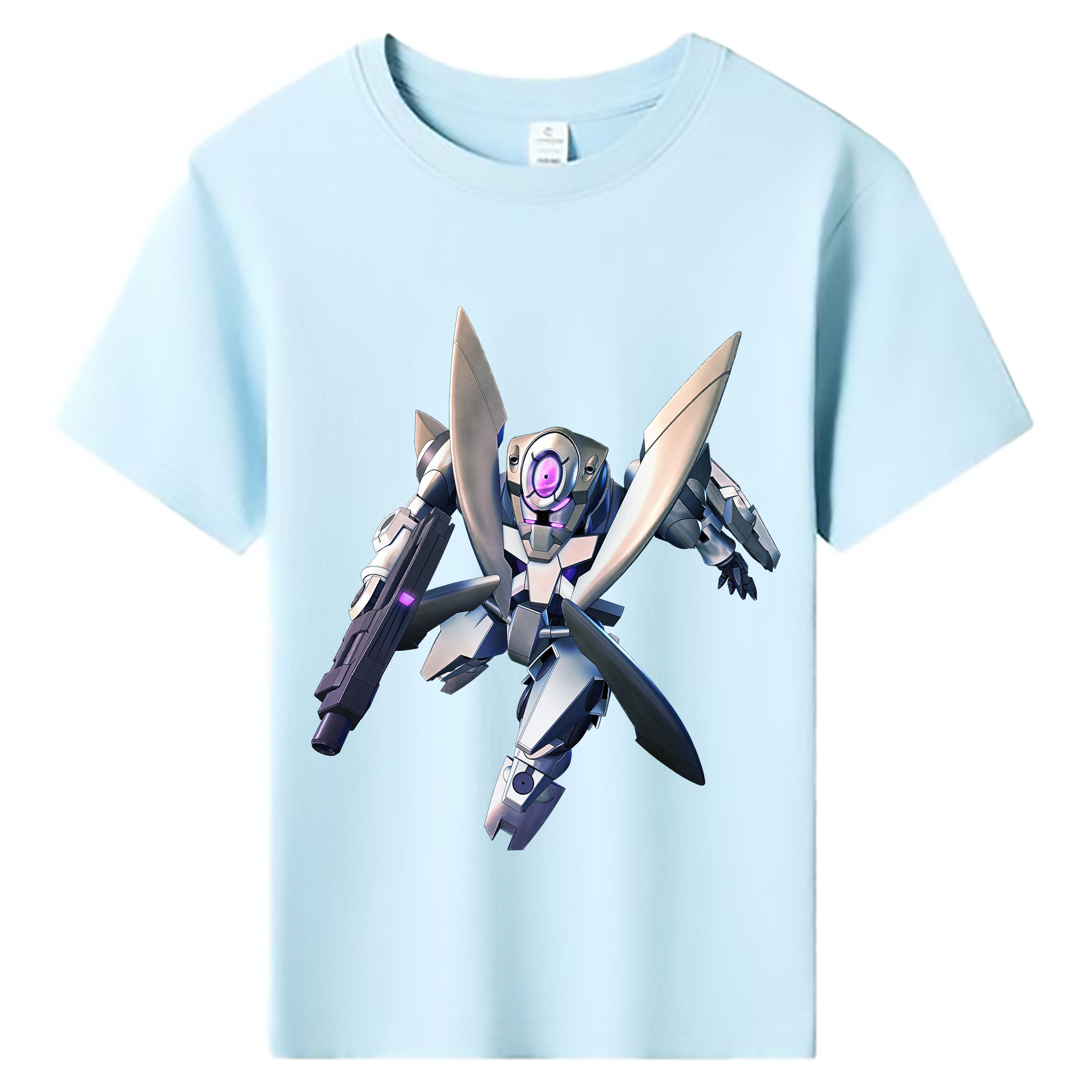（画像用） 機動戦士ガンダム Mobile Suit Gundam 綿100％キッズTシャツ（フロントプリント）